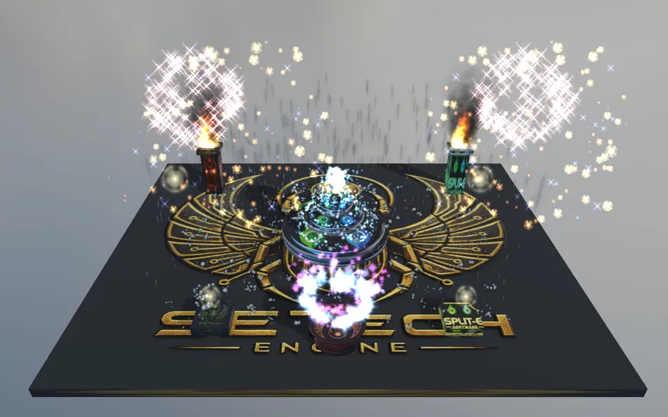 SETech Studio Lite, the engine editor running in the browser